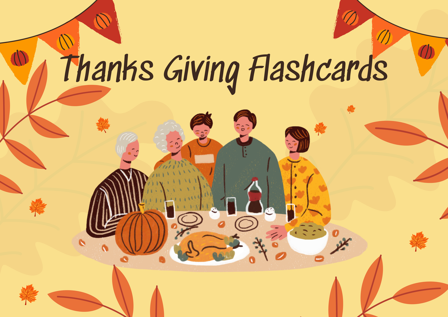 Thanksgiving Flashcards