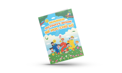 Bilingual Activity Book in Vietnamese & English - Numbers