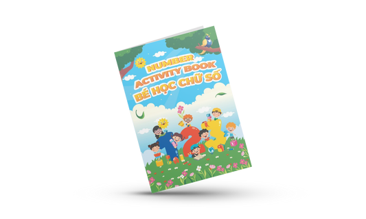 Bilingual Activity Book in Vietnamese & English - Numbers